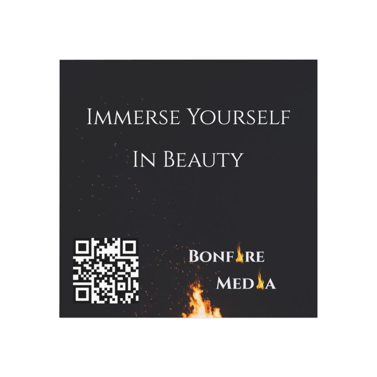 Immerse Yourself in Beauty | Magnet